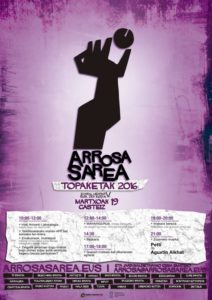 El 19 de marzo en Gasteiz nueva edición de las jornadas de Arrosa Sarea