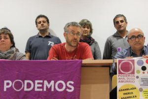 Dani Trujillano (Podemos): “Aurrekontuen erabakia batzarkideok hartu behar dugu, ez zuzendaritzak”
