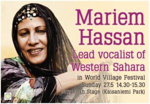 “La voz indómita”, homenaje en libro-disco–DVD a la cantautora y luchadora saharaui Mariem Hassan