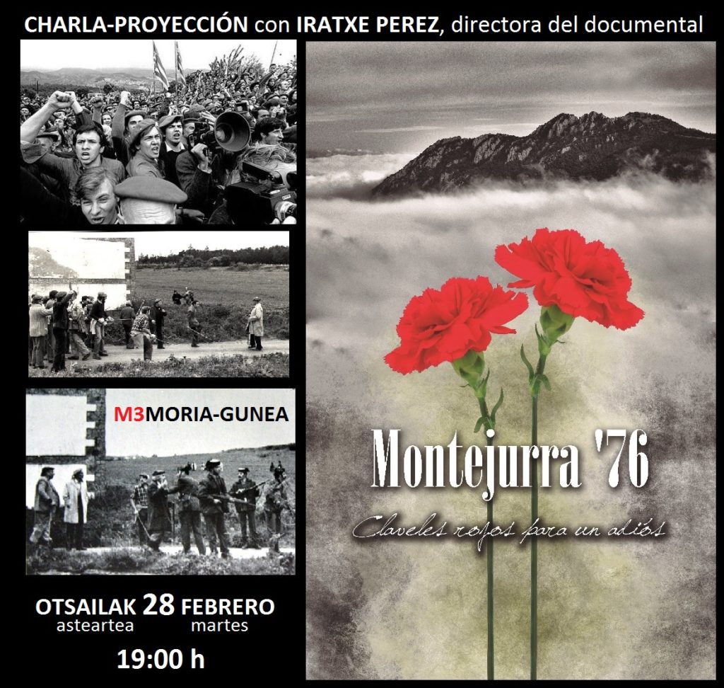 En breve se publicará en DVD el documental «Montejurra’76: Claveles rojos para un adiós»