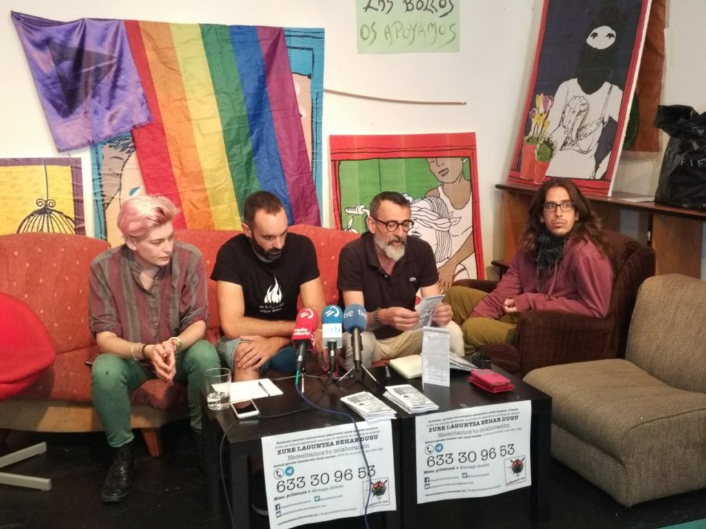 Eraso homofobo, transfobo eta lesbofoboen aurkako protokoloa aurkeztu du TransBolloMarika Sareak