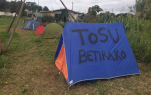 Tosu Betirako: “Animar a la gente a que venga a compartir con nosotras estas luchas, a defender estas tierras, las últimas que nos quedan.”