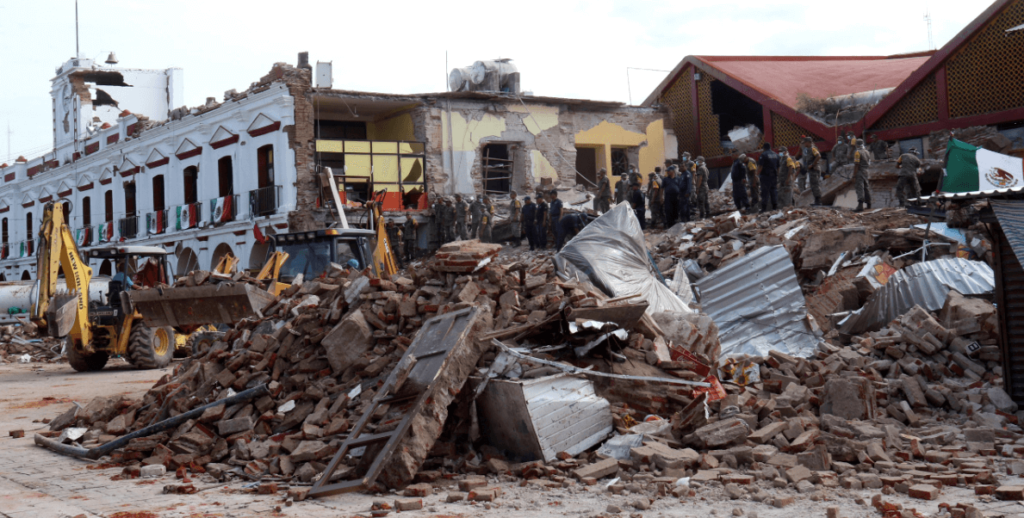 El gobierno mexicano deja en la estacada a las víctimas del terremoto de Oaxaca y Chiapas
