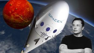 Marte, Elon Musk, deportivo rojo y mucha publicidad gratuita