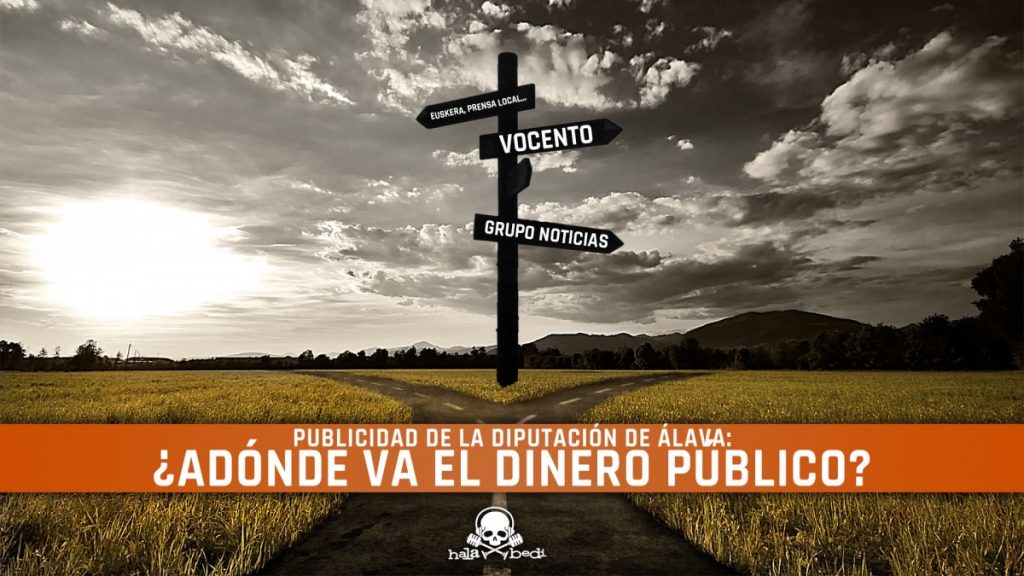La publicidad de la Diputación de Álava: ¿Adónde va el dinero público?