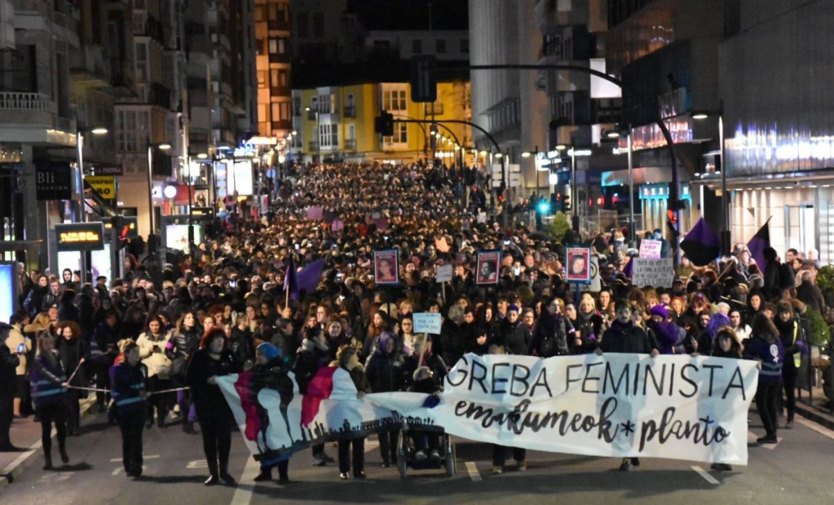 Manifestación Huelga Feminista