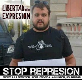 El activista canario Roberto Mesa nueva víctima de la Ley Mordaza