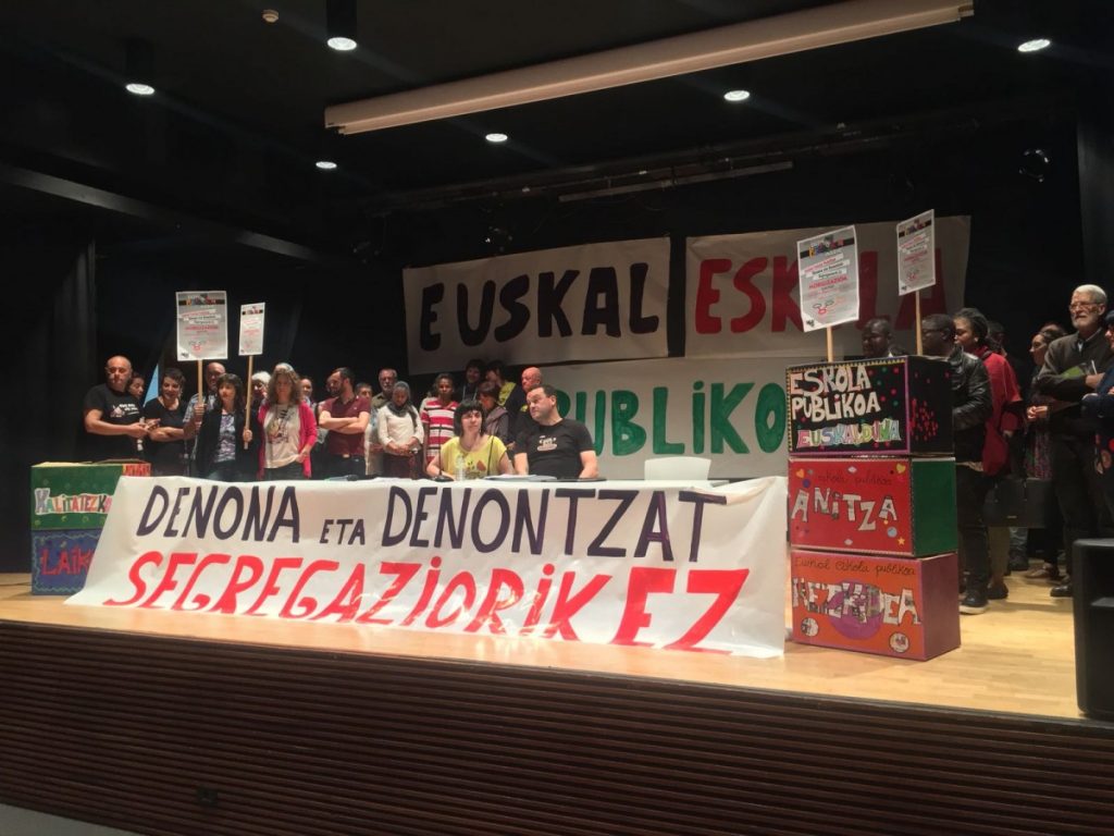 Sei eskaera nagusi eta manifestazioa ostiralean; Euskal Eskola Publikoa kalera aterako da