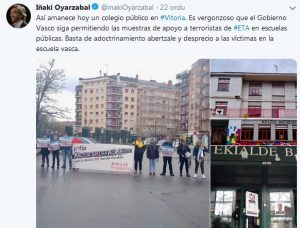 EL PP y COVITE utilizan fotos de 2017 para criminalizar los actos en solidaridad por la muerte de Oier Gomez