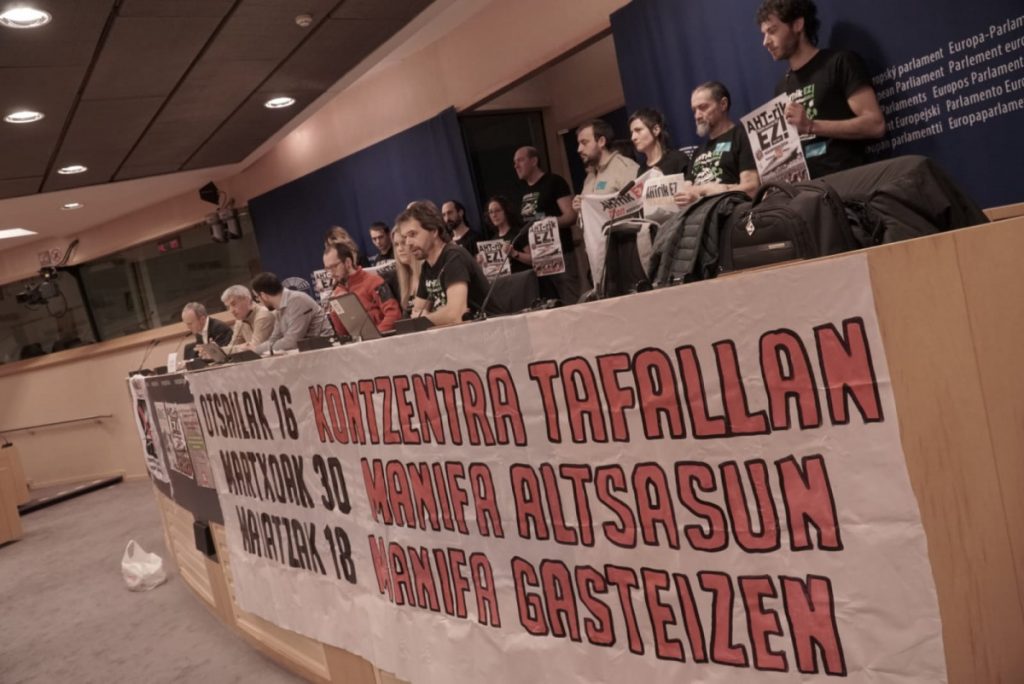 Nada empieza ni acaba en Bruselas: «La lucha contra el TAV sigue»