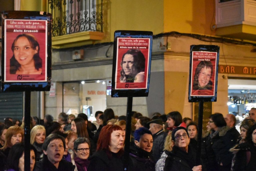 «Más motivos para la Huelga Feminista del 8 de Marzo» -Alizia Saenz de la Cuesta, presa politica gasteiztarra-