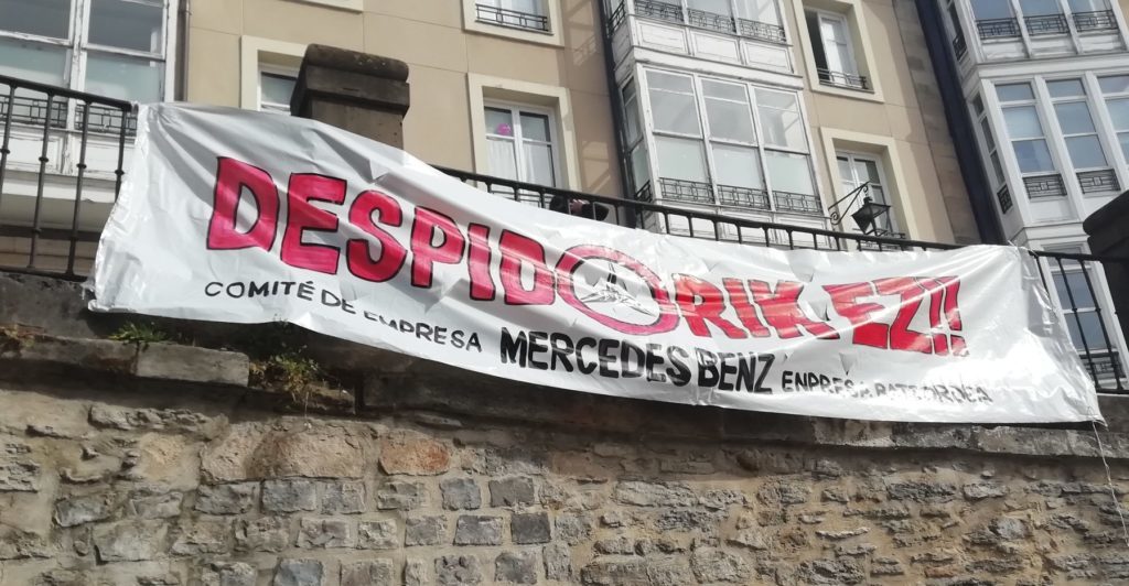 Los sindicatos unen fuerzas en Mercedes para hacer frente a la actitud «dictatorial» de la dirección