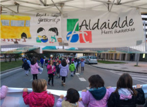 Errekabarri y Aladaialde, dos centros escolares que están tardando más de lo esperado y prometido