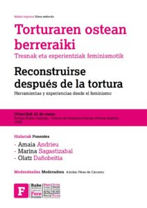 Tasio Arrizabalaga (Foro Sozial Iraunkorra): “Torturatutako 3.415 pertsonen testigantzei egiazkotasuna aitortu bazaie ere, aitortza ofiziala ez dute 100 baino gehiagok jaso”