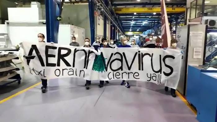 La plantilla de Aernova convoca una huelga indefinida para garantizar la salud en el trabajo