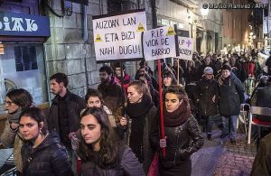 Naia Rodriguez (SOS Alde Zaharra): «Dagoen espazio gutxia pribatizatua izaten ari da»