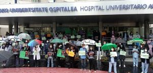 Convocan tres jornadas de huelga en Osakidetza, el 29 de octubre en Araba