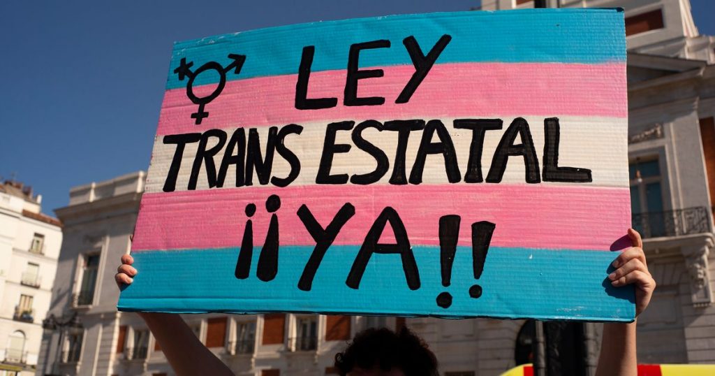 Tramitación de la Ley trans en el Estado Español
