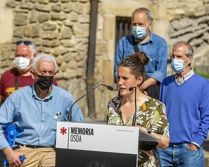 Nerea Martinez (Memoria Osoa): «Giza eskubideen urraketen arteko diskriminazioaren kontra egin behar dugu»