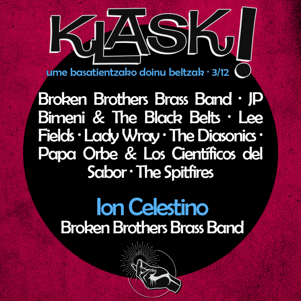 3/12 │ Nobedadeen Kutxa eta Broken Brothers Brass Band taldeko «Katebegia» diskoa