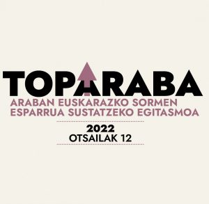 Iñaki Lazkano (Oihaneder euskararen etxea): «TopAraba egitasmoaren helburua Araban euskarazko kultur sormena sustatzea da.»