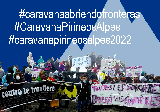 Caravana Pirineos-Alpes: Las fronteras internas europeas de ayer y de hoy