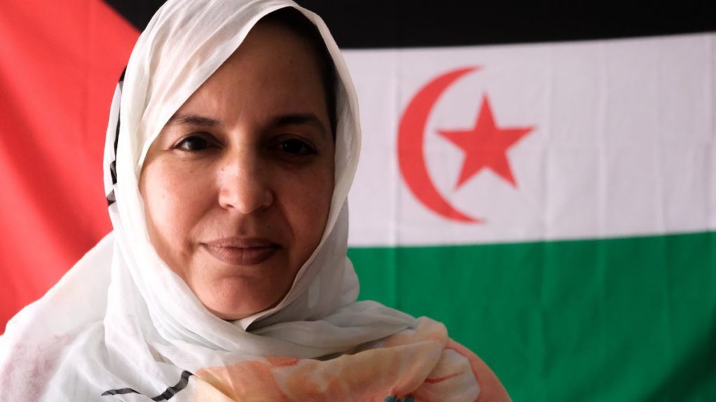Sultana Jaya, defensora de los DDHH en los territorios ocupados del Sahara Occidental