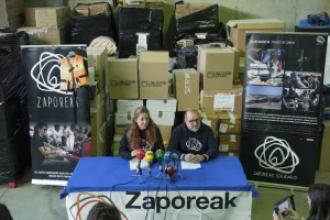 Zaporeak lanza una nueva recogida de alimentos