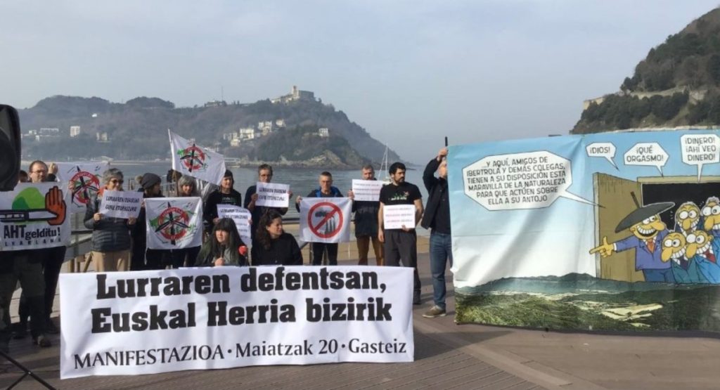 «Lurraren defentsan, Euskal Herria bizirik!» lelopean, manifestazio nazionala deitu dute maiatzaren 20an Gasteizen