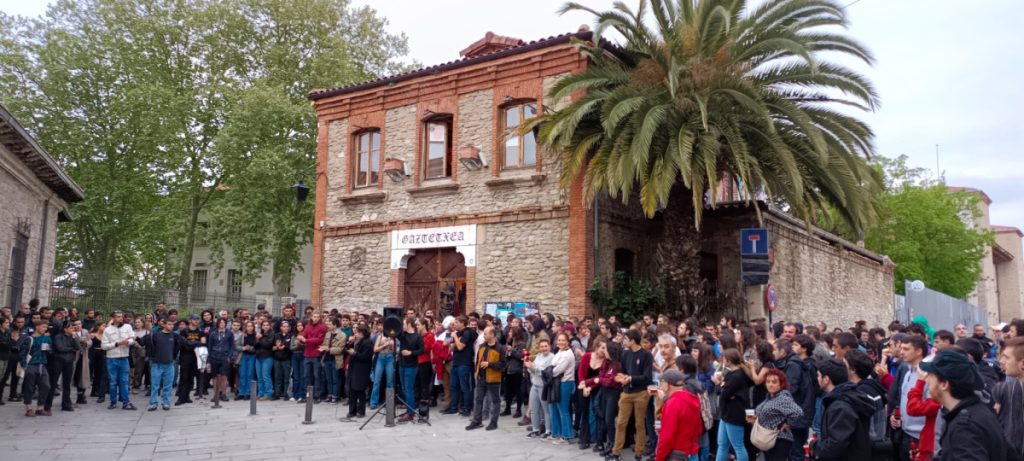 Manifestación el viernes en el Casco Viejo de Gasteiz frente al abuso policial