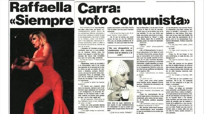 Música | La gran diva Raffaella Carrà