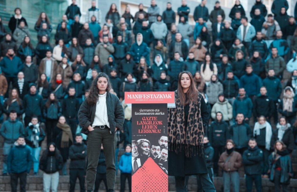 Endika Larrion (GKS): “Oligarkia atlantikoek konbentzitzen gaituzte beste herrialde batekin gerrara joan behar garela eta langile klaseak jarri behar ditugula gure gorpuak”