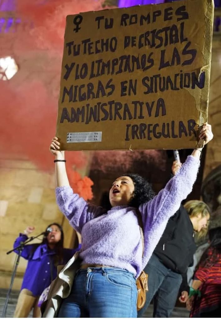 “Desde Emakume Migratuak utilizamos la herramienta de la resiliencia para seguir avanzando, y resolver con nuestras posibilidades y propuestas comunitarias”