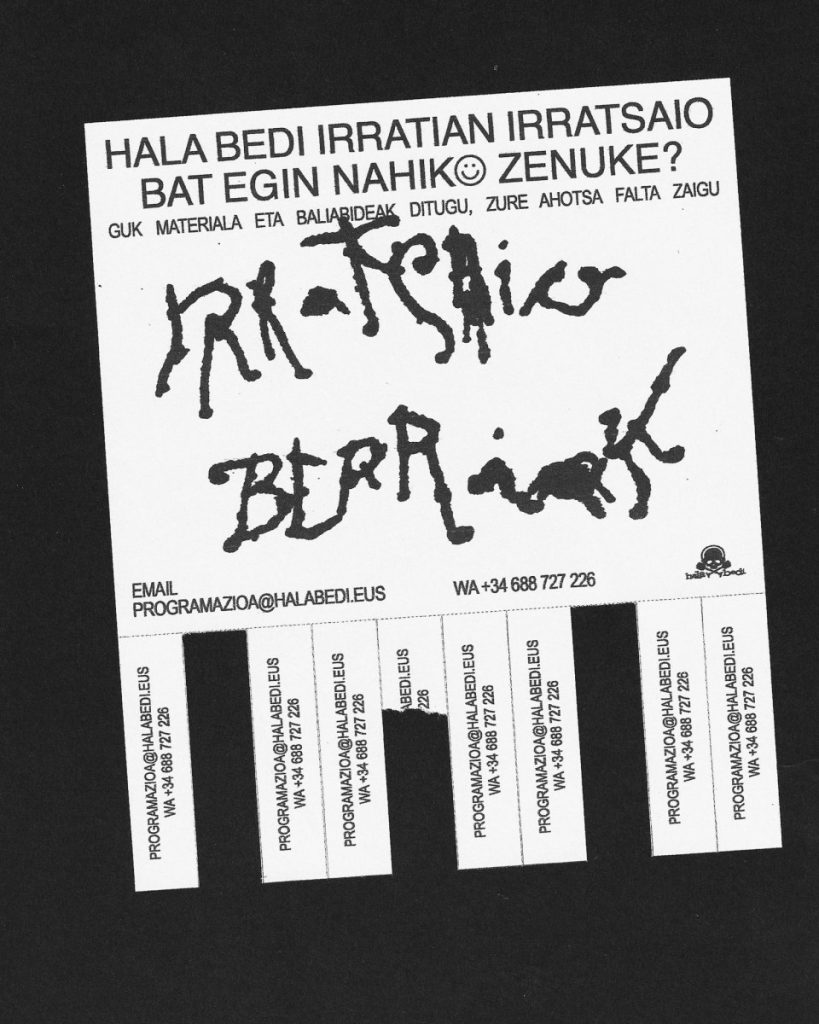 Hala Bedi talentu gaztearen bila