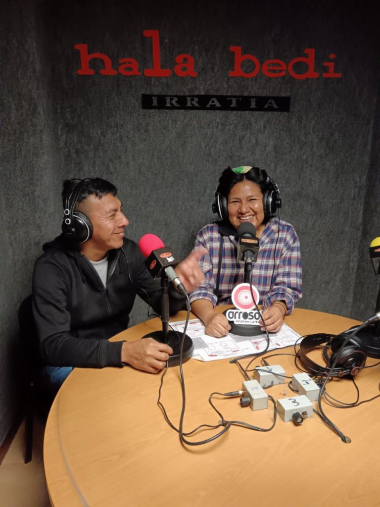 ADITU ikastaroaren aztarnen jalkina