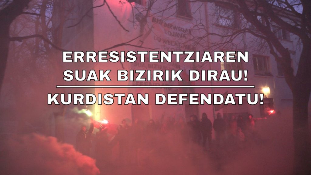 [Hala Bideo] Rojavaren aldeko ekintza Errekaleorren [:]