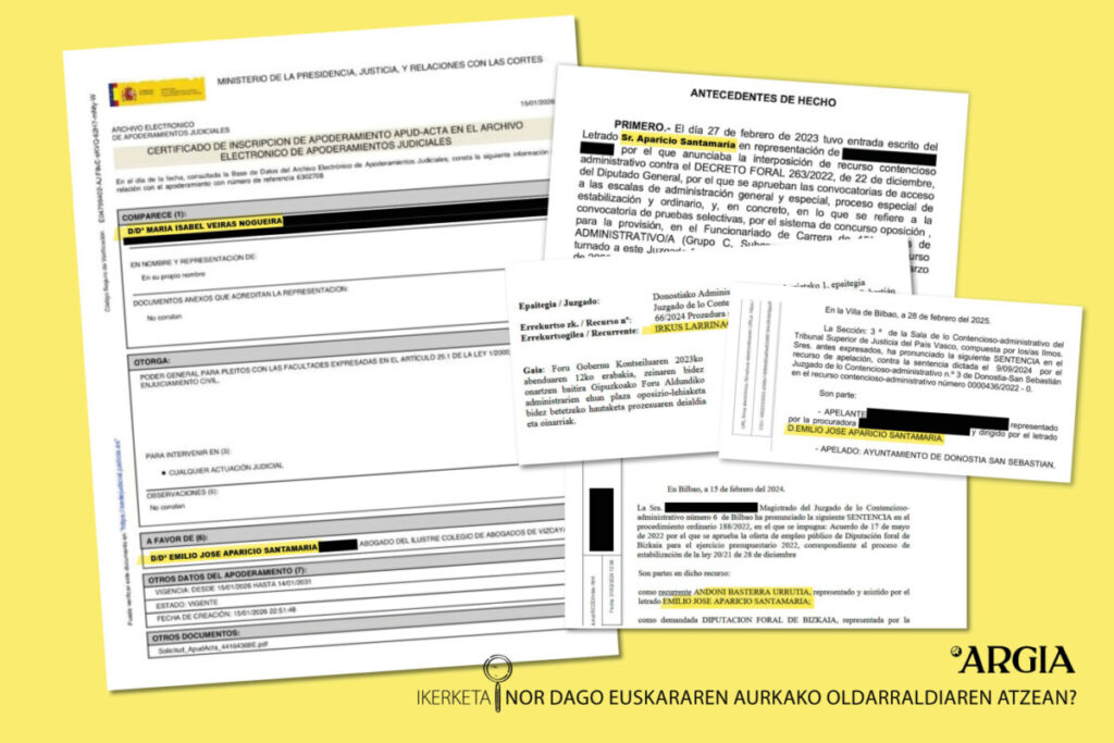 INVESTIGACIÓN | El abogado del ‘caso Errenteria’ ha presentado por lo menos otros cuatro recursos “llamativos” desde 2022