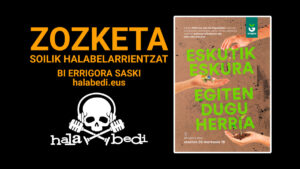 ZOZKETA | Errigora saskiak: “Eskutik eskura egiten dugu herria”
