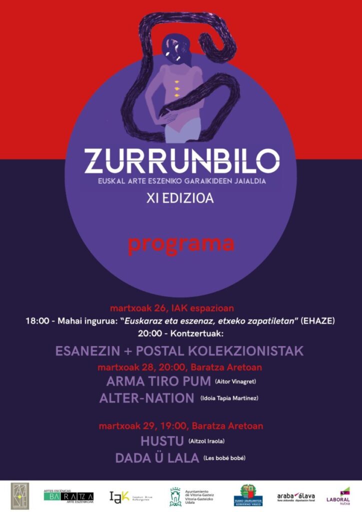Zurrunbilo 2026 hastear dago!