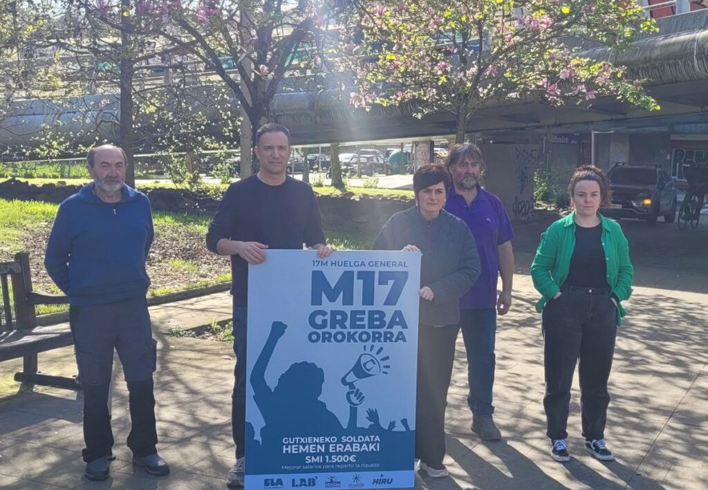 Martxoak 17, greba orokorra Hego Euskal Herrian