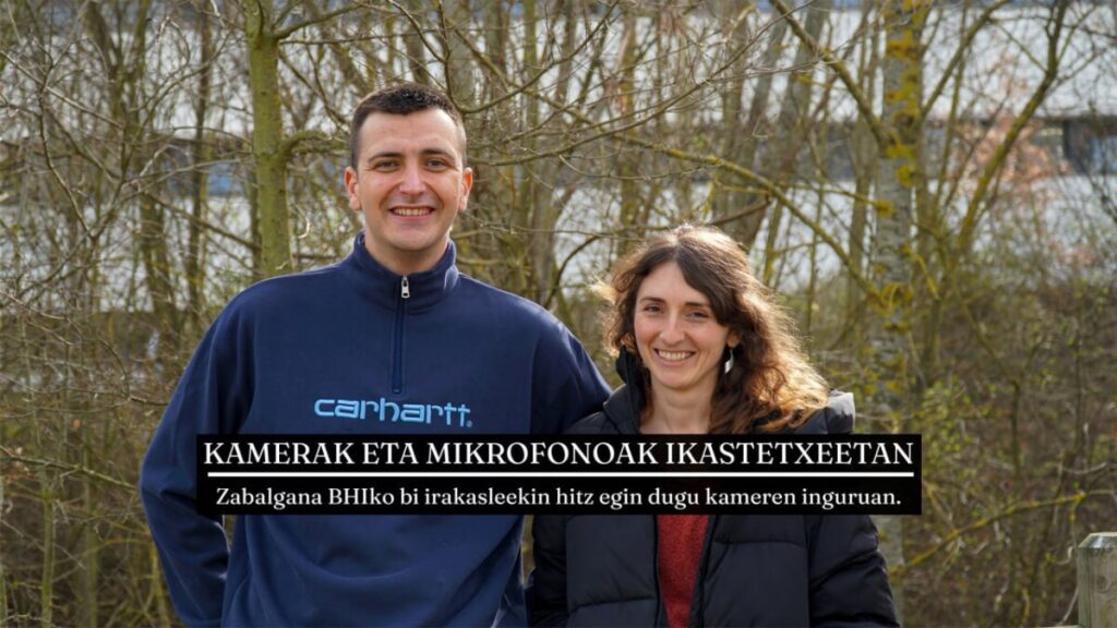 Kamerak eta mikrofonoak ikastetxeetan