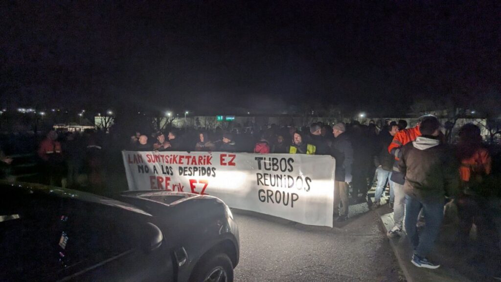 Tubos Reunidoseko grebako iturri sindikalek uste dute maiatzaren 7ko batzarra “zuzendaritzaren maniobra” dela eta piketean erantzutea aurreikusi dute