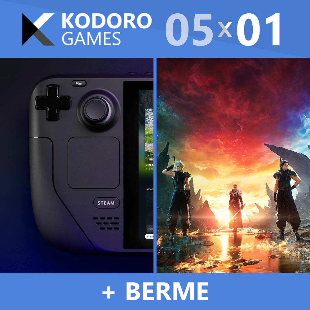 Kodoro Games 5×01 – Cambios en Kodoro Games y Final Fantasy VII Rebirth (con Berme)