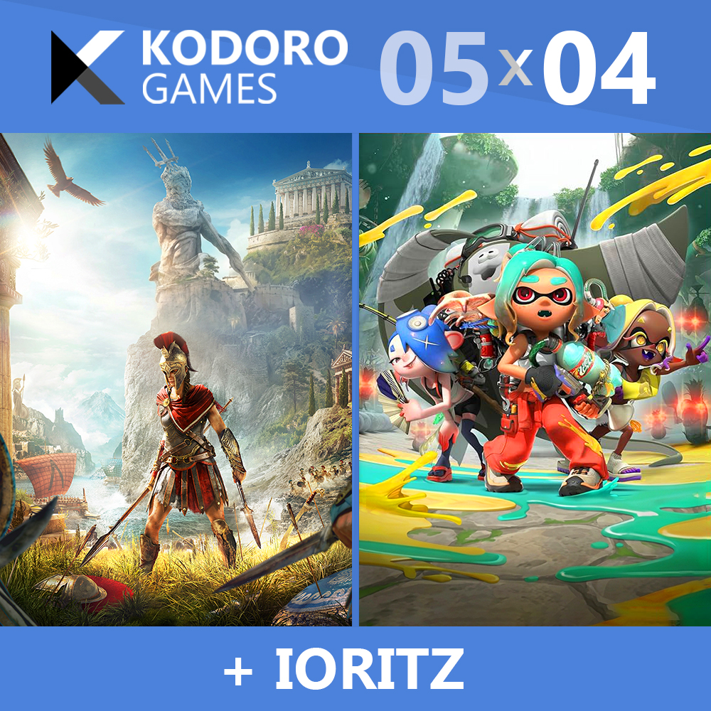 Kodoro Games 5×04 – Assassin’s Creed: Odyssey y Splatoon Raiders (con Ioritz)